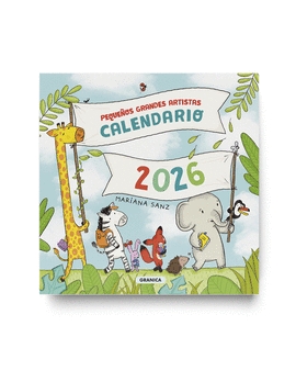 CALENDARIO 2026 PEQUEOS GRANDES ARTISTAS DE PARED