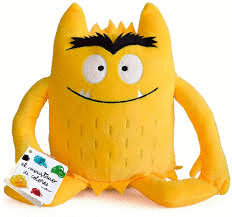 MONSTRUO DE COLORES (PELUCHE AMARILLO) (BOLSA PLSTICO)