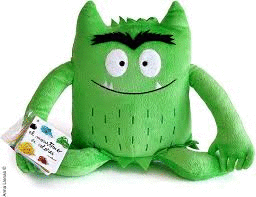 MONSTRUO DE COLORES (PELUCHE VERDE) (BOLSA PL�STICO)