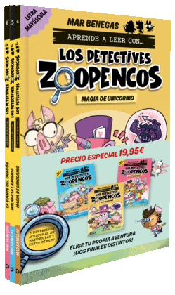 PACK APRENDE A LEER CON LOS DETECTIVES ZOOPENCOS