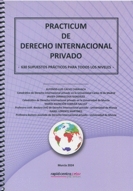 PRACTICUM DE DERECHO INTERNACIONAL PRIVADO - 2024