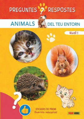 ANIMALS DOMESTICS NIVEL 1 PREGUNTES I RE