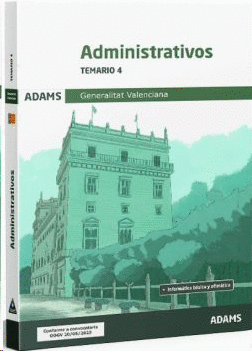 TEMARIO 4 ADMINISTRATIVOS DE LA GENERALITAT VALENCIANA