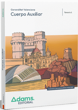 TEMARIO 1 AUXILIARES ADMINISTRATIVOS DE LA GENERALITAT VALENCIANA