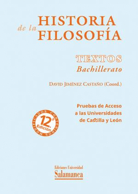 HISTORIA DE LA FILOSOFA TEXTOS BACHILLERATO