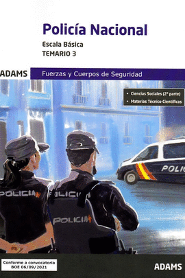 POLICIA NACIONAL ESCALA BÁSICA TEMARIO 3