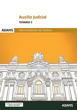 AUXILIO JUDICIAL TEMARIO 2