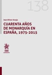 CUARENTA AOS DE MONARQUA EN ESPAA (1975-2015)