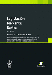 LEGISLACION MERCANTIL BASICA 22ª EDICION