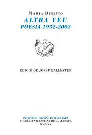 ALTRA VEU POES�A 1952-2003
