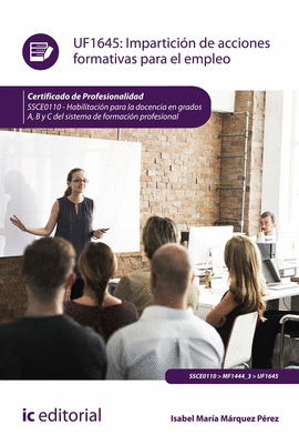 IMPARTICIN DE ACCIONES FORMATIVAS PARA EL EMPLEO. SSCE0110 - HABILITACIN PARA