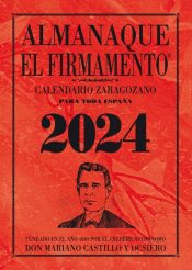 ALMANAQUE EL FIRMAMENTO (2024) ZARAGOZANO (COLOR ROJO)