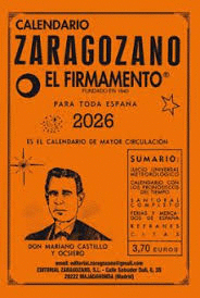 CALENDARIO ZARAGOZANO 2026 (PEQUEO)