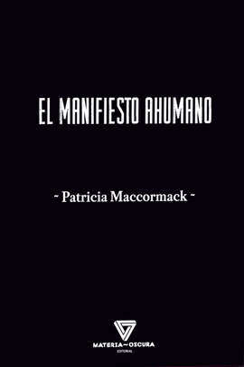 MANIFIESTO AHUMANO