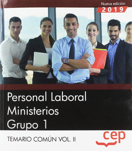 PERSONAL LABORAL MINISTERIOS GRUPO 1 TEMARIO VOL 2
