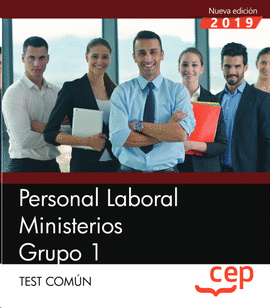 PERSONAL LABORAL MINISTERIOS GRUPO 1 TEST COMU
