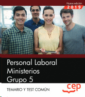 PERSONAL LABORAL MINISTERIOS GRUPO 5 TEMARIO Y TEST COMUN