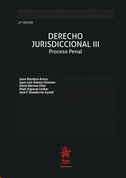 DERECHO JURISDICCIONAL III PROCESO PENAL