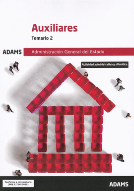 TEMARIO 2 AUXILIARES ADMINISTRACI�N GENERAL DEL ESTADO