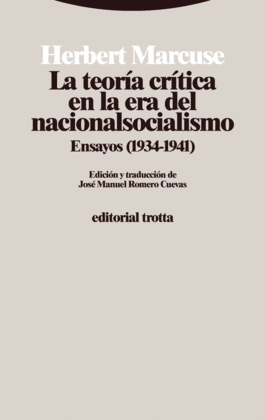 LA TEORA CRTICA EN LA ERA DEL NACIONALSOCIALISMO