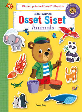 OSSET SISET EL MEU PRIMER LLIBRE D�ADHESIUS ANIMALS