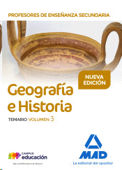 PROFESORES DE ENSEANZA SECUNDARIA GEOGRAFIA E HISTORIA VOL 3