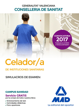 CELADOR/A  DE INSTITUCIONES SANITARIAS DE LA CONSELLERIA DE SANITAT DE LA GENERA
