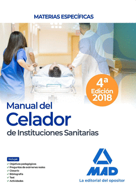 MANUAL DEL CELADOR DE INSTITUCIONES SANITARIAS. MATERIAS ESPECFICAS