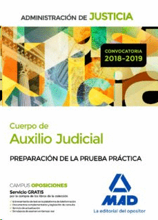 CUERPO DE AUXILIO JUDICIAL DE LA ADMINISTRACIÓN DE JUSTICIA.