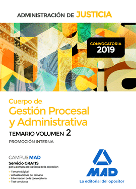 CUERPO DE GESTI�N PROCESAL Y ADMINISTRATIVA DE LA ADMINISTRACI�N DE JUSTICIA (PR