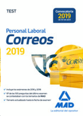 PERSONAL LABORAL DE CORREOS Y TELGRAFOS TEST