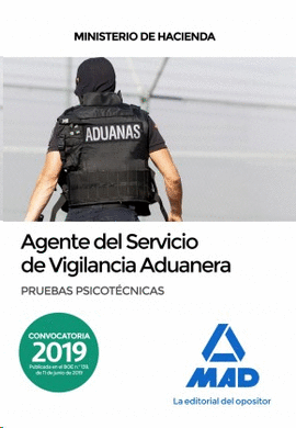 AGENTES DEL SERVICIO DE VIGILANCIA ADUANERA PRUEBAS PSICOTCNICAS