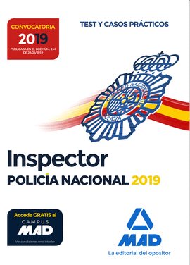 INSPECTOR DE POLICA NACIONAL TEST Y CASOS PRCTICOS