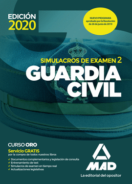 GUARDIA CIVIL. SIMULACROS DE EXAMEN 2