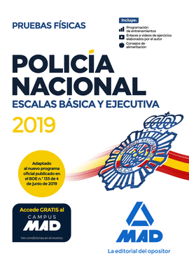 POLICA NACIONAL ESCALAS BSICA Y EJECUTIVA PRUEBAS FSICAS