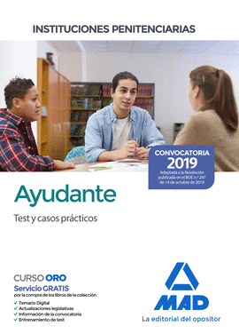 AYUDANTE DE INSTITUCIONES PENITENCIARIAS TEST Y CASOS PRCTICOS