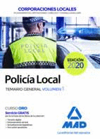 POLICA LOCAL CORPORACIONES LOCALES AYUNTAMIENTOS TEMARIO GENERAL VOL 1