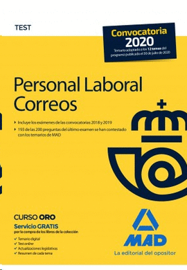 PERSONAL LABORAL DE CORREOS Y TELGRAFOS TEST