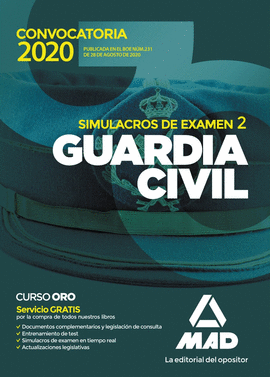 GUARDIA CIVIL SIMULACRO DE EXAMEN VOL 2