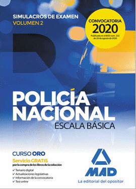 POLIC�A NACIONAL ESCALA B�SICA SIMULACROS DE EX�MEN 2