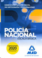 POLIC�A NACIONAL ESCALA B�SICA EJERCICIOS PSICOT�CNICOS DE ORTOGRAF�A Y PERSONALIDAD