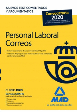 CORREOS NUEVOS TEST COMENTADOS Y RAZONADOS