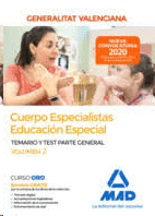 CUERPO ESPECIALISTAS EN EDUCACI�N ESPECIAL DE LA ADMINISTRACI�N DE LA GENERALITA