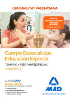 CUERPO ESPECIALISTAS EN EDUCACIN ESPECIAL TEMARIO Y TEST VOL 2