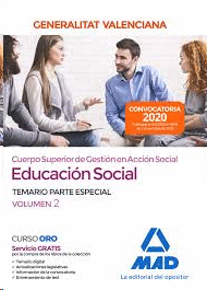 CUERPO SUPERIOR DE GESTI�N EN ACCI�N SOCIAL DE LA ADMINISTRACI�N DE LA GENERALITAT VALENCIANA