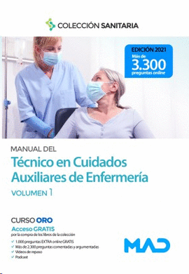 MANUAL DEL T�CNICO EN CUIDADOS AUXILIARES DE ENFERMER�A TEMARIO 1