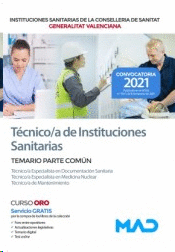 T�CNICO DE INSTITUCIONES T�CNICO ESPECIALEISTA EN DOCUMENTACIO�N SANITARIA