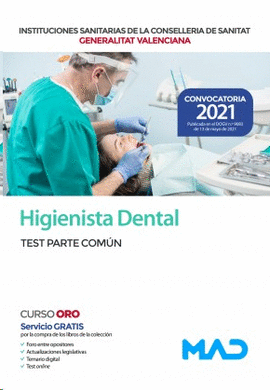 HIGIENISTA DENTAL TEST COM�N INSTITUCIONES SANITARIAS COMUNIDAD VALENCIANA