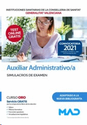 AUXILIAR ADMINISTRATIVO/A INSTITUCIONES SANITARIAS SIMULACROS DE EXAMEN COMUNIDAD VALENCIANA