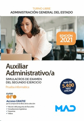 AUXILIAR ADMINISTRATIVO ESTADO SIMULACROS